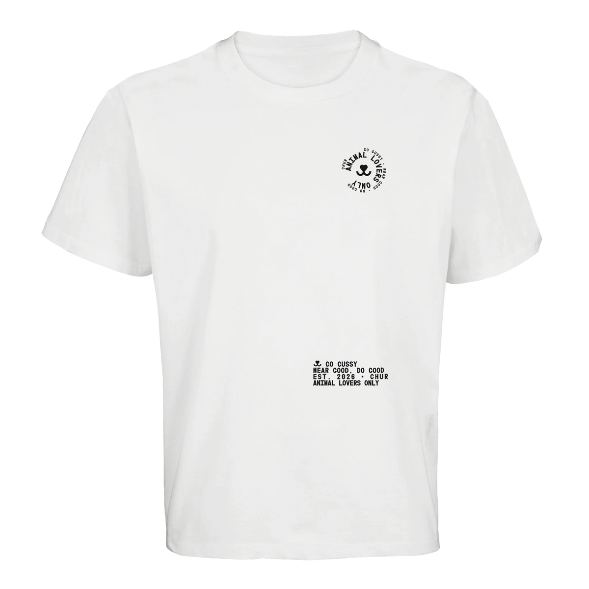 color:weiss| Shirt Vorderseite | brioche