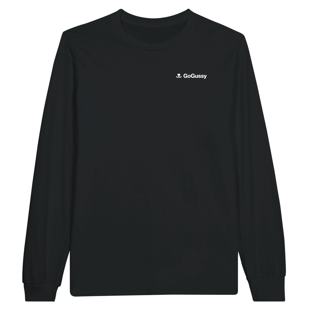 color:schwarz | Longsleeve Vorderseite | Minibat